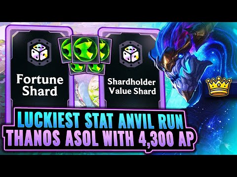 World Record Run: 4300 AP w/ Round 1 Fortune & Secret Prismatic Shard | League Arena Gameplay