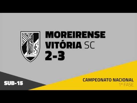 SUB15 | Moreirense 2-3 Vitória SC
