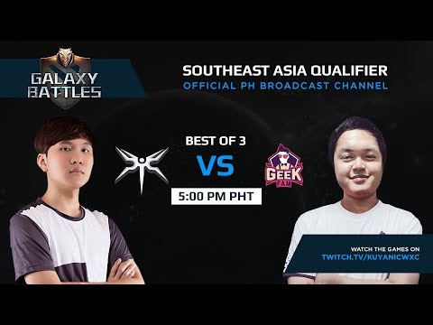 Mineski vs Geekfam Game 1 (BO3) | Galaxy battles SEA Qualifiers