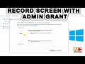 How To Capture Screen With Bandicam Or Others If Can T Record Administrator Right Granting Privilege