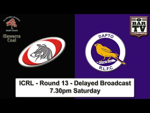 2015 ICRL Round 13 - Delayed Broadcast - Collegians v Dapto