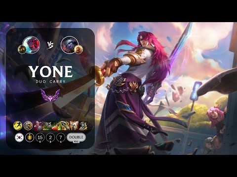 Yone ADC vs Tristana - KR Master Patch 12.21