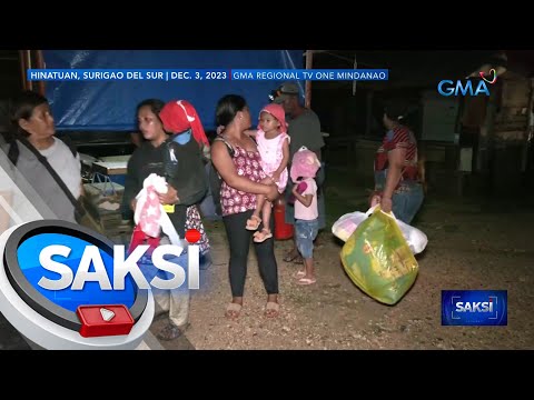 Lindol noong Sabado sa Mindanao, sinundan ng panibagong lindol kaninang umaga Saksi