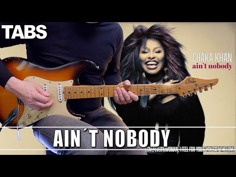Chaka Khan - Ain´t Nobody | Guitar cover WITH TABS |