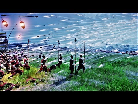 6000 Militia vs 10000 Archers Three Kingdoms Total War