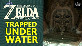 Statue Trapped Under Water - Call From The Depths - Zelda Tears of Kingdom