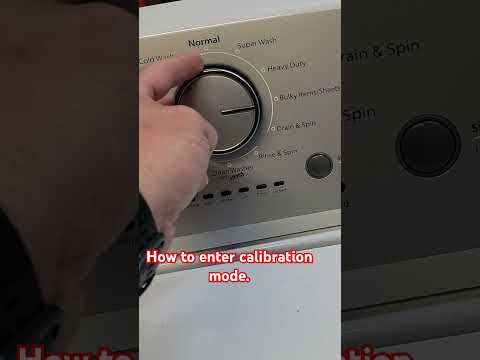 How to Enter Calibration Mode | Whirlpool & Maytag washer