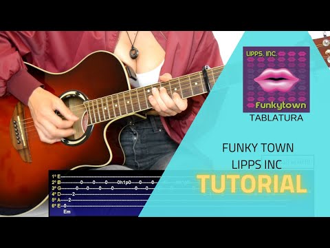 Funky Town - Lipps inc (Tutorial de Guitarra) / How to play