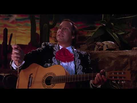 Three Amigos eating bat wings scene, eating bats scene