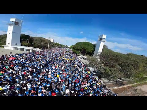 Imagens Aéreas da Marcha para Jesus 2024