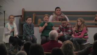 "Away in a Manger" - Children's Christmas Play 2016