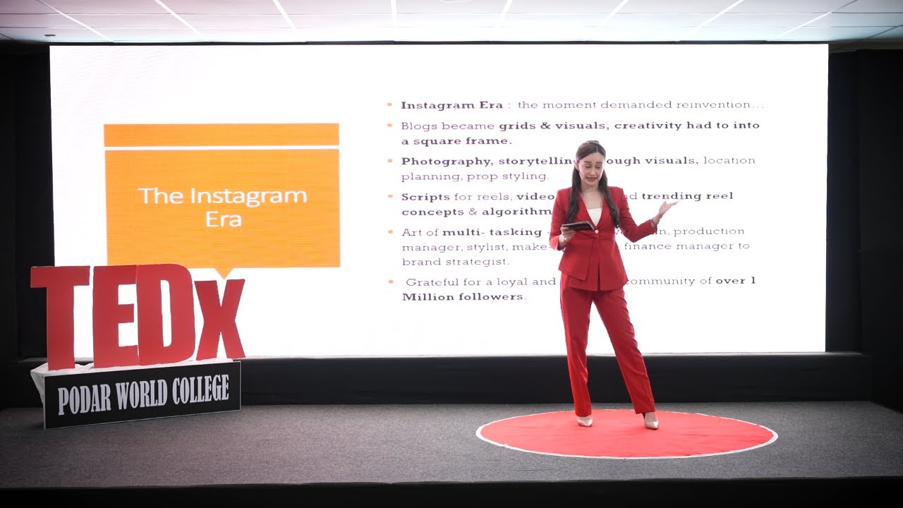 First-Generation Indian Blogger | Stephanie Timmins | TEDxPodar World College