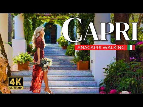 CAPRI 🇮🇹 Exclusive Luxury Escape on Italy’s Most Breathtaking Island - 4K Walking Tour