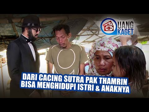 UANG KAGET EPISODE 184 - Dari Cacing Sutra Pak Thamrin Bisa Menghidupi Istri & Anaknya