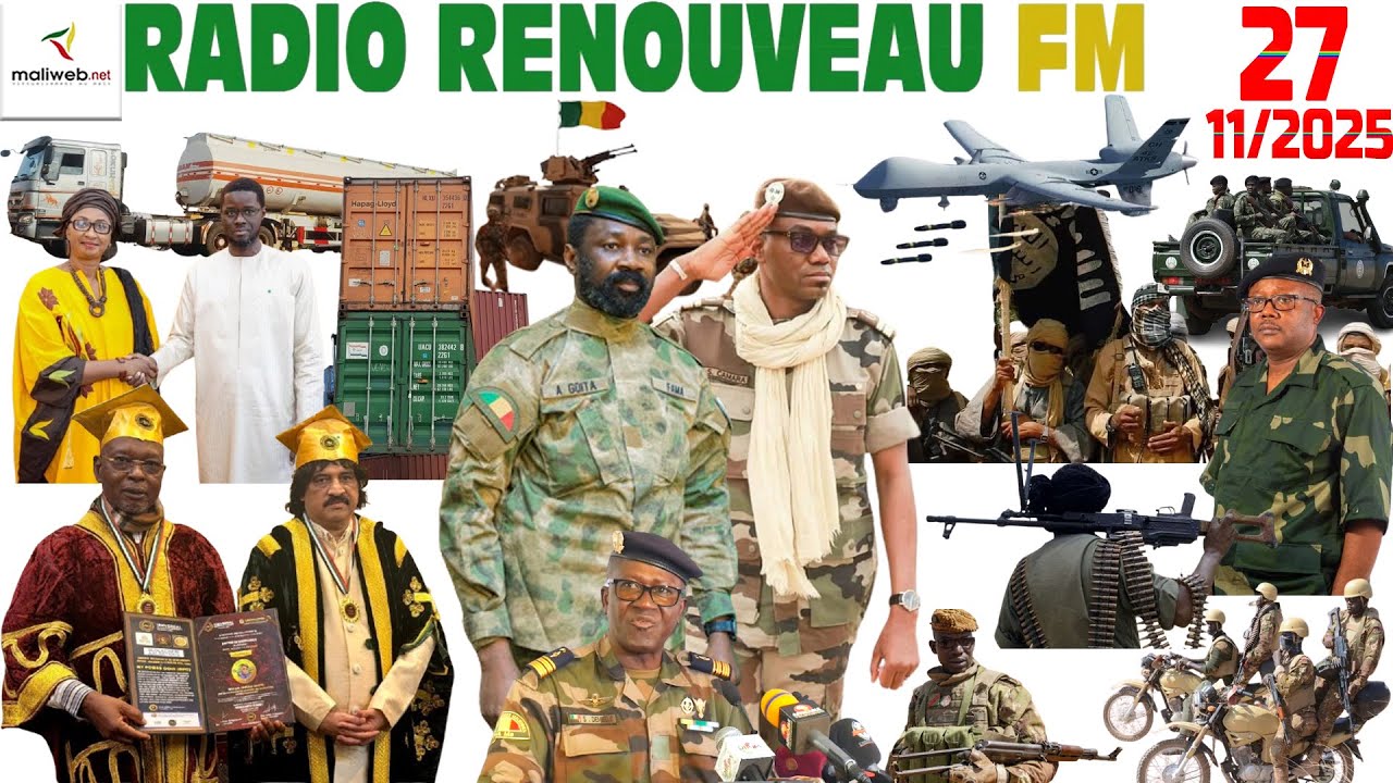 La Revue de Presse de la RADIO RENOUVEAU FM du 27 Novembre 2025