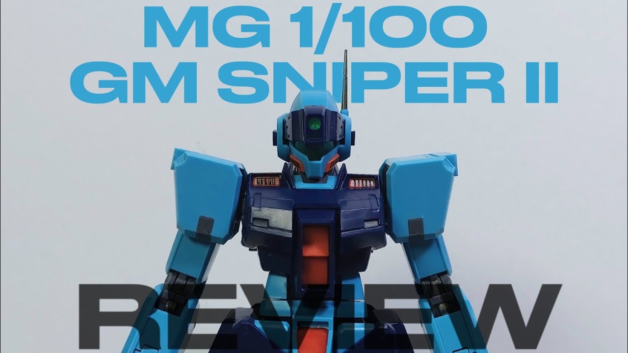 MG 1/100 GM Sniper II | JM Model | Unboxing and Review