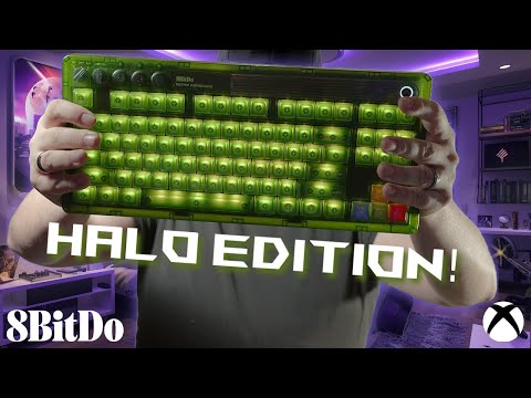Bàn phím cơ 8BitDo Retro 87 Edition – Kailh Jellyfish X, LED RGB, Kết nối 3 chế độ, Thiết kế Xbox chính hãng