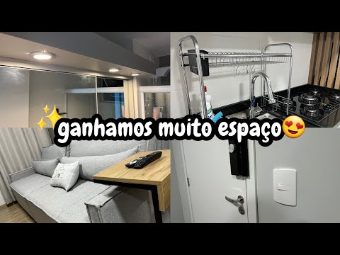 OS MAIORES ACERTOS em APARTAMENTO PEQUENO | ganhe MUITO espaço + dicas e achadinhos