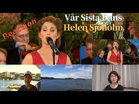 Reaction to Vår Sista Dans / Our last dance of Helen Sjöholm 헬렌 쉐홀름 / 리액션 / Lyrics