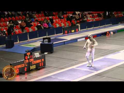 Padova World Cup 2011 - L16 - Stearns CAN v Miracco ITA