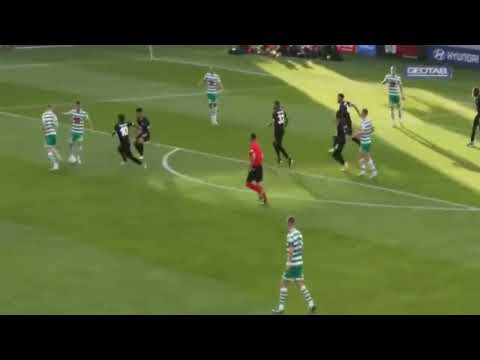 Шамрок Роверс - Шкупи 1-0 (Гол на Бурк)