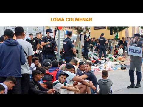 🔴DIRECTO | Crisis migratoria Ceuta | La Policía interviene para evitar disturbios | RTVE Noticias