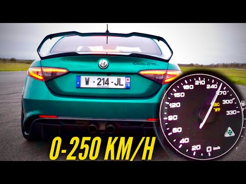 Alfa Romeo Giulia GTAm : 0-250 km/h