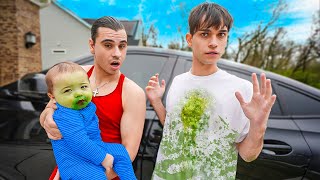 His Baby THREW UP All Over Me!
