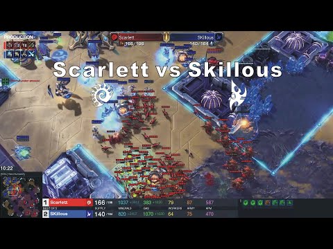 Starcraft II ESL Masters 2023 Summer Jun17 Scarlett(Z) v SKillous(P) Game 3 MAPS - [ESL] NeoHumanity