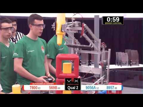 2015 VRC Arts Q2 - 7800 569B vs 9056A 8957 - 75 to 33 - VEX Worlds 2015 - Arts Division
