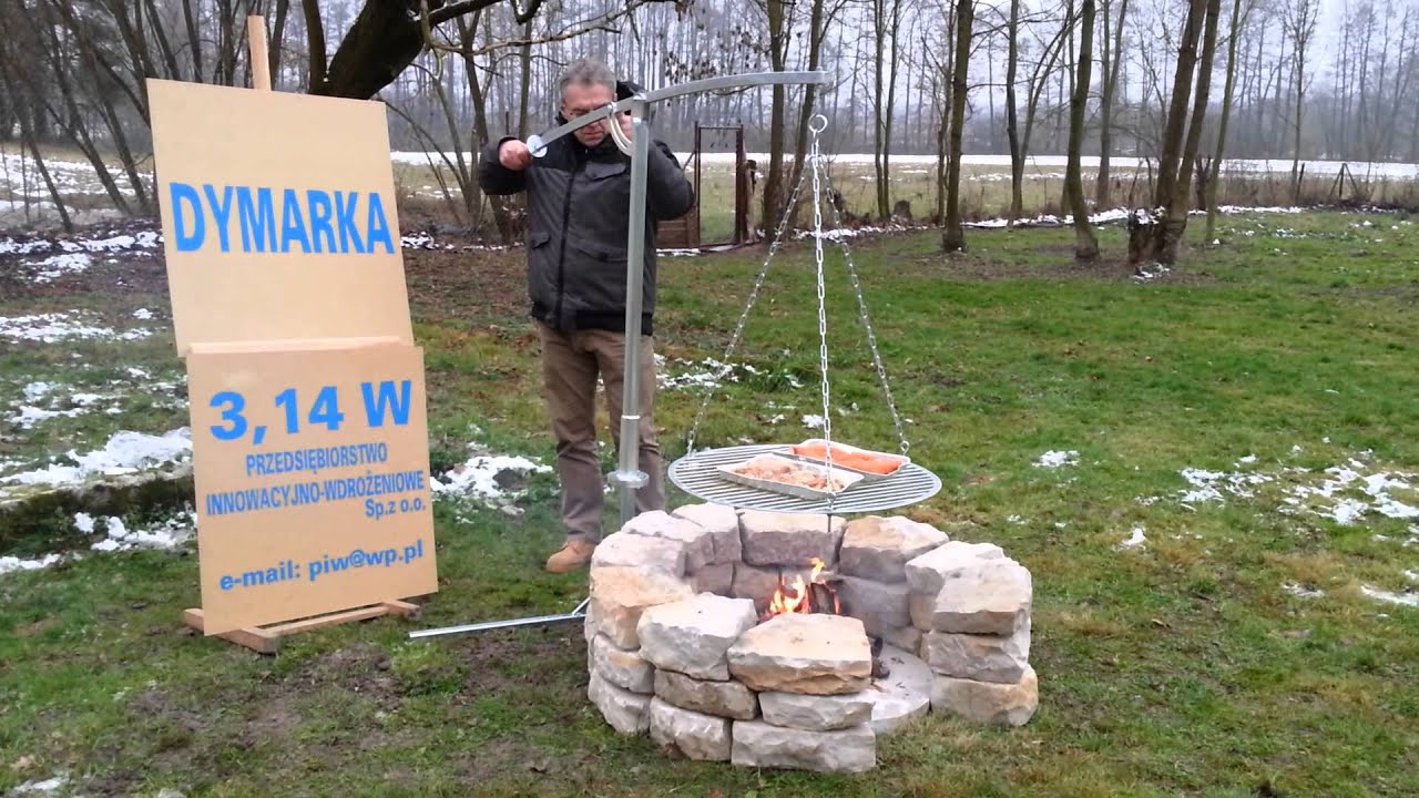Dymarka - Grill Palenisko Ogrodowe - Ruszt Nad Ognisko - Grill Ogniskowy