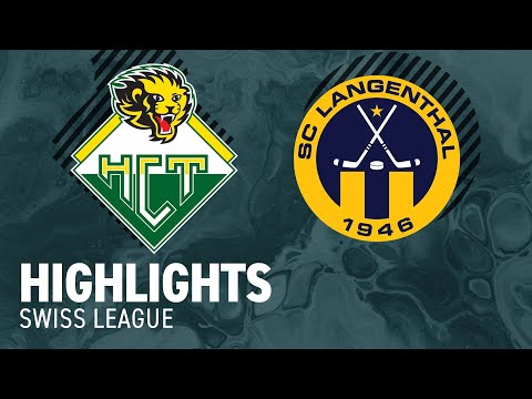 HC Thurgau vs. SC Langenthal 3:5 - Highlights Swiss League | Playoff-Viertelfinal, Spiel 2