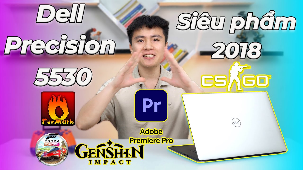 Laptop Cũ Dell Precision 5530 /Core i7- 8750H / RAM 16GB / SSD 512GB / FHD / Nvidia Quadro P2000