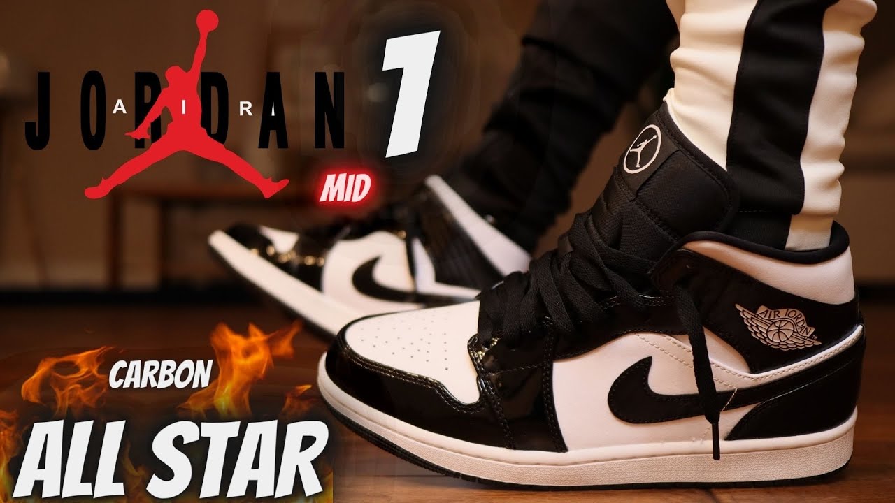 Watch video JORDAN 1 MID ALL STAR/ CARBON REVIEW & ON FEET W/ LACE SWAPS Now JORDAN 1 MID ALL STAR/ CARBON REVIEW & ON FEET W/ LACE SWAPS