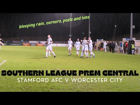 Stamford AFC v Worcester City Southern League Premier Central #localfooty #nonleague #football