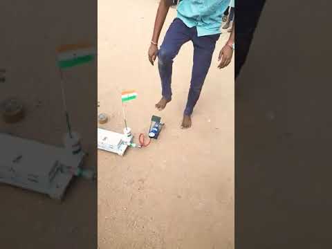 Science day rocket own project by 8th class student high school