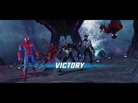 I got Symbiote Spiderman in marvel strike force