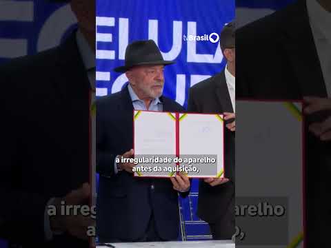 Governo Federal assina decreto que amplia programa 'Celular Seguro', que visa coibir roubos