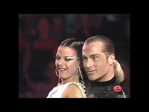 2000 IDSF European Latin Championships - Riccardo Cocchi and Joanna Wilkinson Solo Cha Cha Final