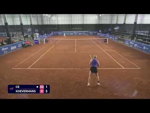 Gabriela Ce [WC] (BRA) vs Anouk Koevermans [6] (NED) // 7-6 6-7 7-5 // W75 Vacaria // 2nd Round