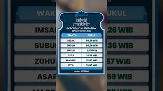 Jadwal Imsakiyah Gorontalo dan Sekitarnya, Senin 27 Maret 2023