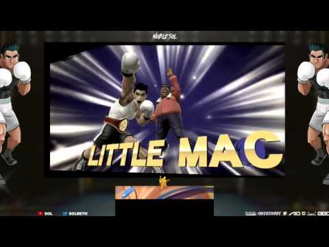 Noble Sol (Little Mac) vs DewDaDash (Sheik) : $7 MM (+double or nothing)