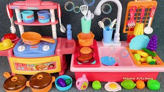 11 Minutes Satisfying with Unboxing Kitchen Sink Pool Play Set Review | ASMR