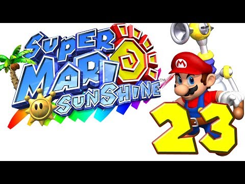 Super Mario Sunshine playthrough pt23 - Another Platforming Challenge!/Blooper Rematch