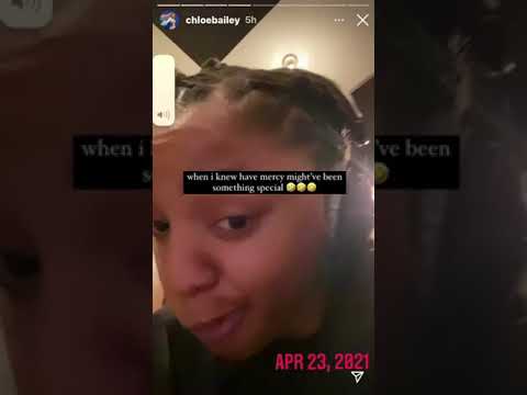 @chloebaileywashere In the Studio Recording "Have Mercy"