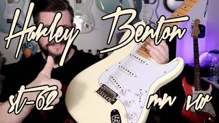 Video thumbnail for NGD: Harley Benton ST-62 MN VW, Unboxing, First Impressions, a Few Tones by The Gain Dane