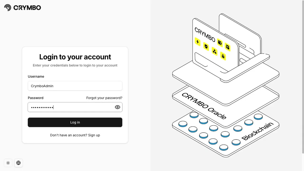 CRYMBO Platform for Core Banking