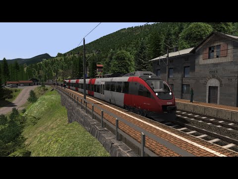 TS2022 Tirol S-Bahn S3 Timelapse (Innsbruck to Brenner)