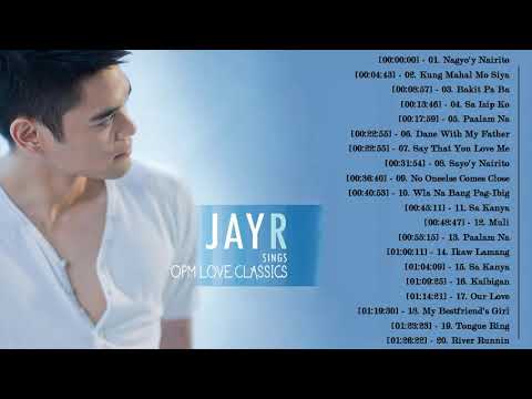 Jay R OPM Tagalog Love Songs Collection - Jay R Greatest Hits Full Album 2021