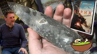 Primitive Technology UK - Making Stone Tools for the Movie 'Alpha'! : Archaeo-Chat video
